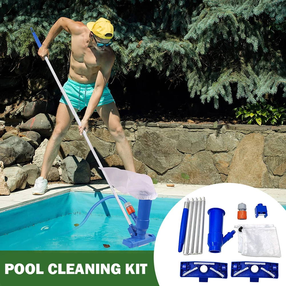 Swimming Pool Vacuum Cleaner Powerful Pool Cleaning Suction Head Brush with Handle Pond Fountain Spa Net Cleaning Tools pool cleaning tool,swimming pool cleaning kit,pond vacuum cleaner,pool cleaning brush