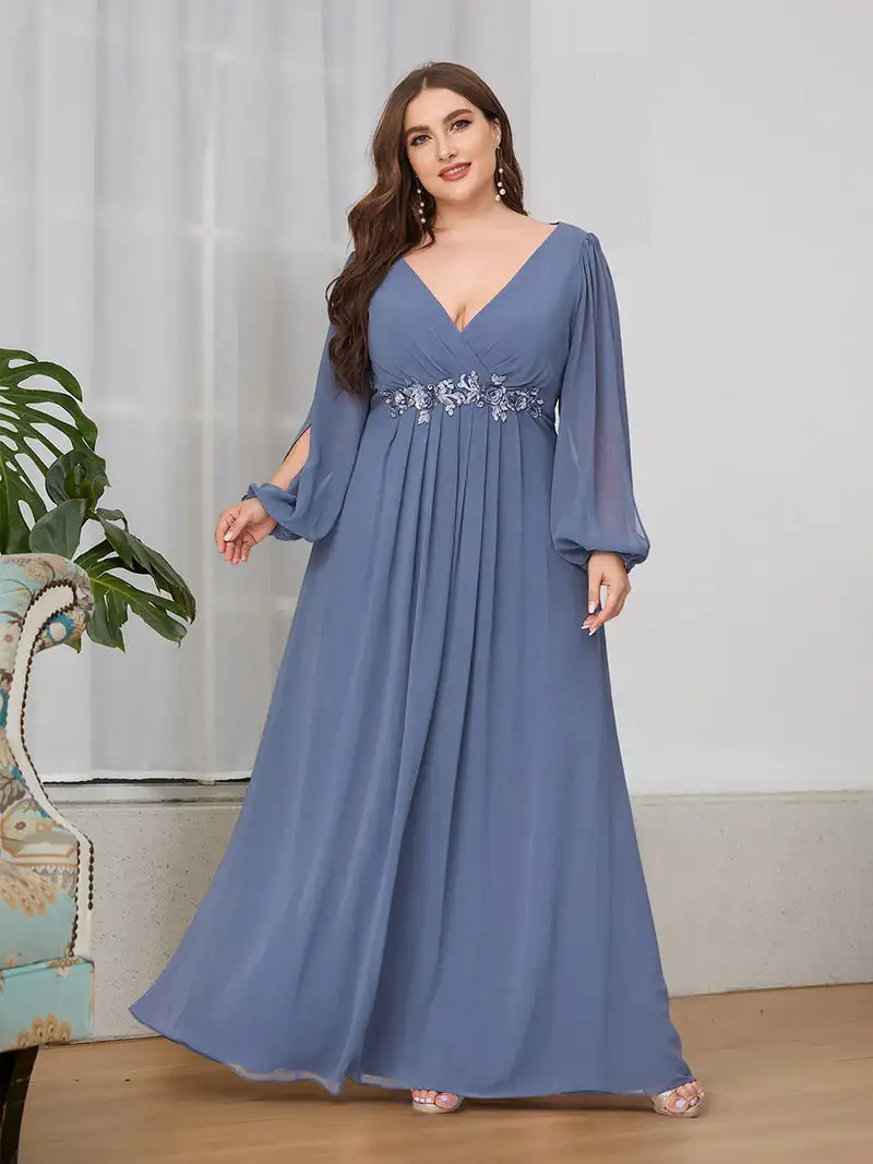 Plus Size Dresses|Full Figure Dresses|Long Plus Size Evening Dresses –  MarlasFashions.com