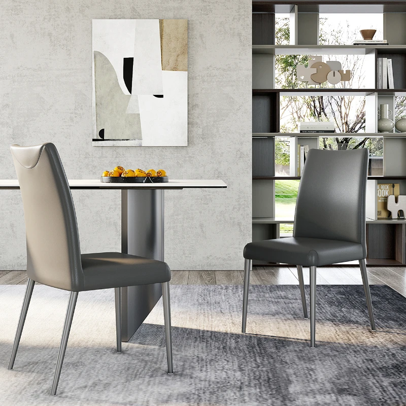 

Restaurant Kitchen Dining Chairs Office Wedding Balcony Ergonomic Dining Chair PU Leather Banquet Sedie Cucina Furniture BL50CY