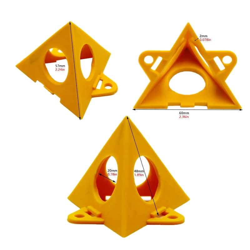 10pc Pyramid Shaped Tripod Triangular Bracket Woodworking Paint Bracket Spray Painting Bracket Cushion Block Auxiliary Tool Set BEST SELLERS