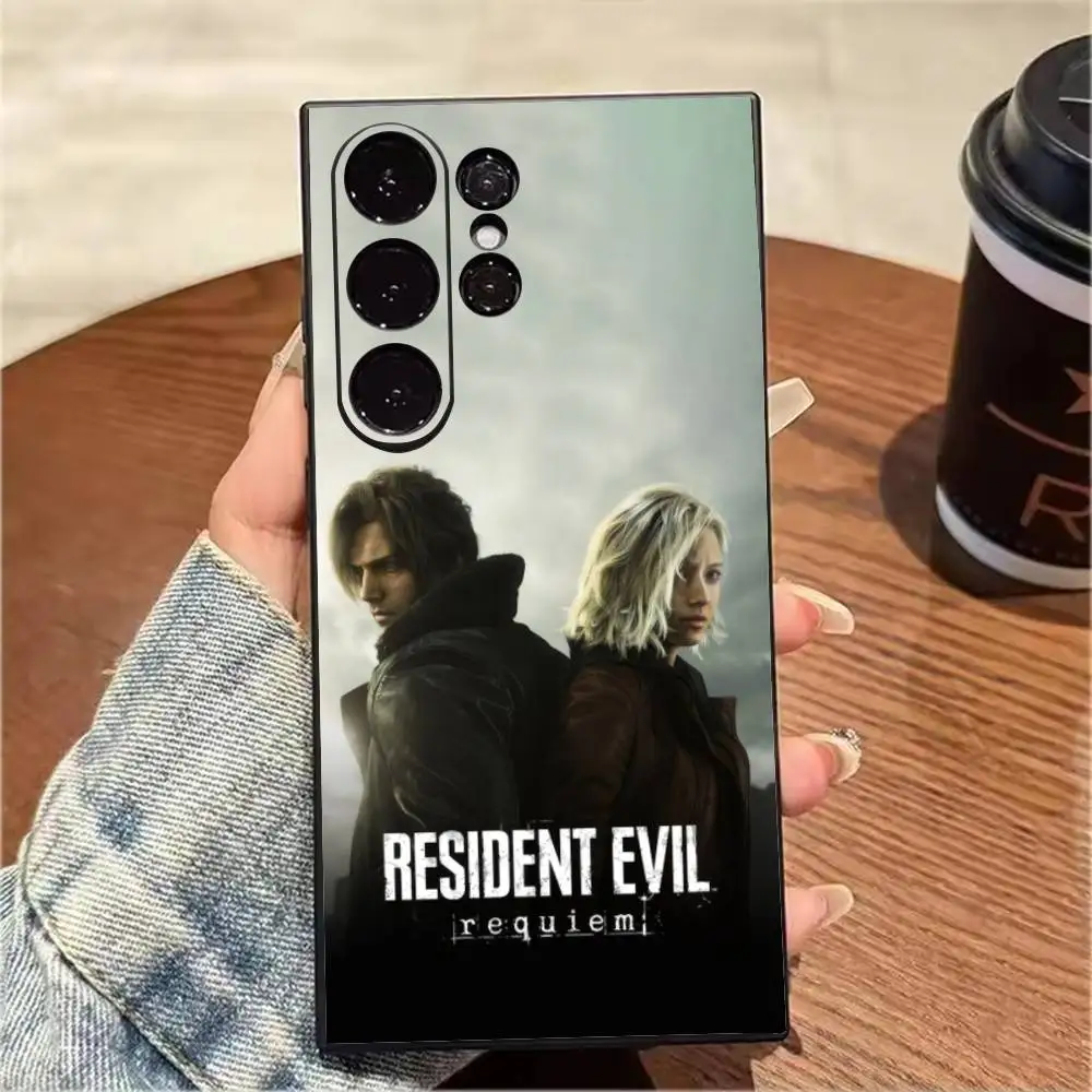 Resident Evil Requiem Themed Phone Case - Sleek Black Cover