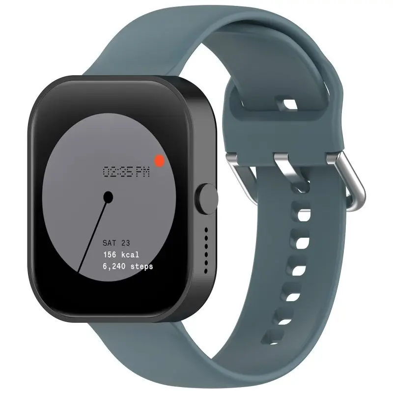 Enhanced Silicone Sports Wristband Bracelet 22mm