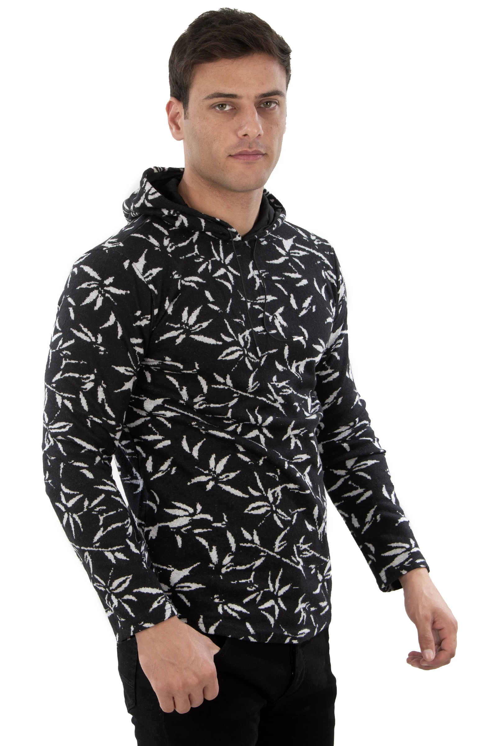 

DeepSEA Patterned Hooded Sweatshirt 2300430