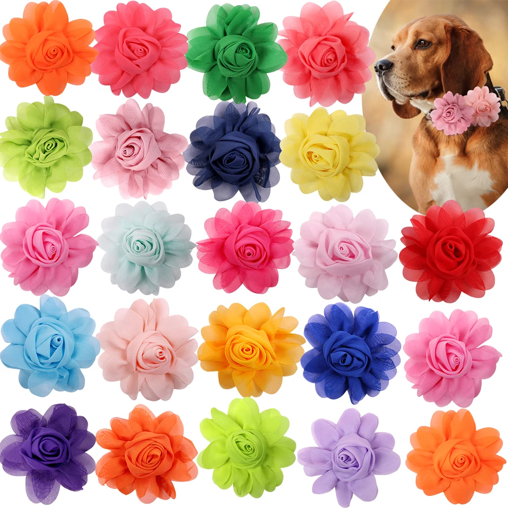 Big Flower Collar 50px Dog Flower Collar Accessory Dog Bow Tie Pet