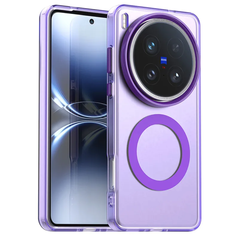 Magnetic Matte PC Phone Case with Magsafe Wireless Charging Compatibility