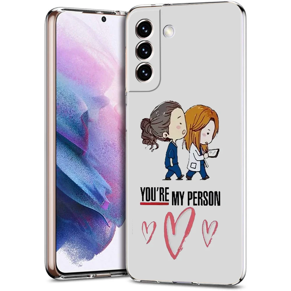 Grey's Anatomy 'You Are My Person' Clear Phone Case