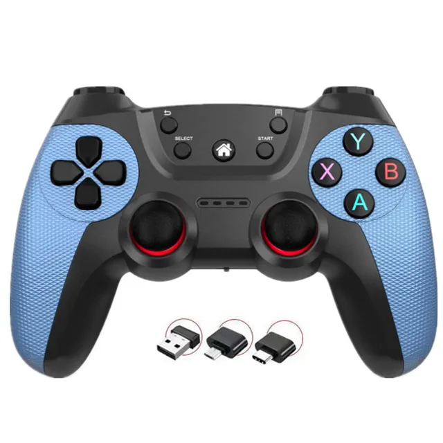 Controller Wireless Per PC E PS3 - Joystick Hall, Doppia Vibrazione, Compatibile Con Windows, Android TV - Foto 2
