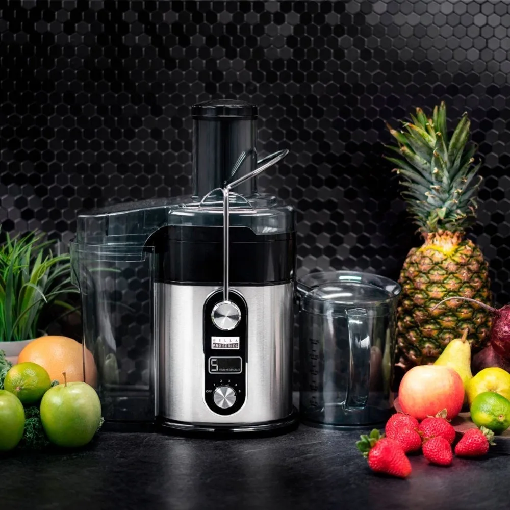 

Juicers, 3" Feed Chute, Heavy-duty 1000W Motor, 1L Juice Jar, Accommodates Soft Fruits and Hard Vegetables with Ease, Juicers