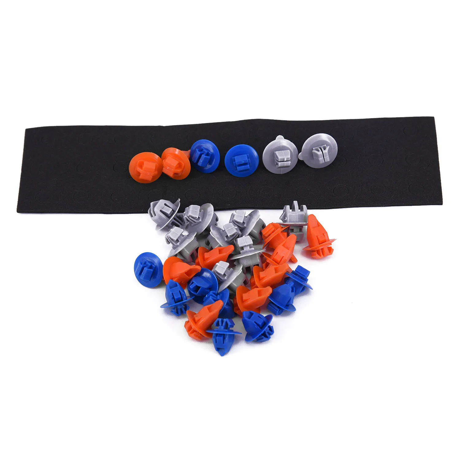 

30pcs Plastic Car-Door Trim Body Moulding Panel Clip Kit For Toyota /FJ Cruiser Parts Accessories