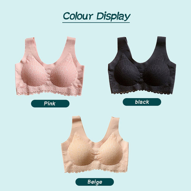 5D TH Latex Bras Wireless Contour Plus Size Bra Fast Shipping Full Coverage Underwear Sports Fitness Yoga Dropshipping