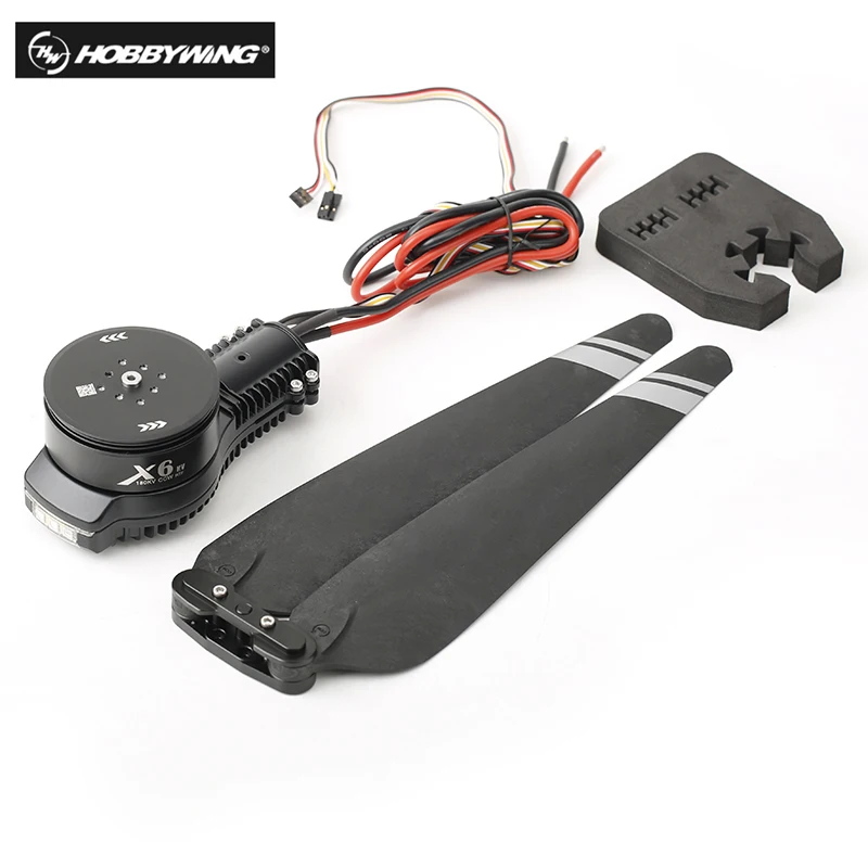 

Original Hobbywing X6 Power System for 10KG 10L EFT E610P Agricultural Drone Motor ESC Propeller and 30mm Tube Adapter