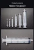 1/2/5/10pcs Reusable 3 5 10 20 30 50 100 200ml Plastic Syringe Without Needle Screw Storage Crimp Dispensing Lock Syringe 3