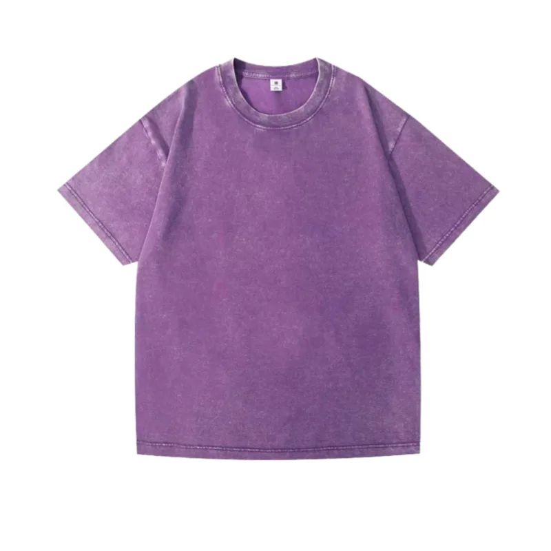 1pcs Pure Cotton Man Large Size T Shirts, Casual Short Sleeve Basic Males Tops - Uniqwear