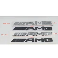 1 pièce Emblème 3D ABS pour voiture AMG, autocollant de style pour aile latérale et coffre arrière, accessoires automobiles 2