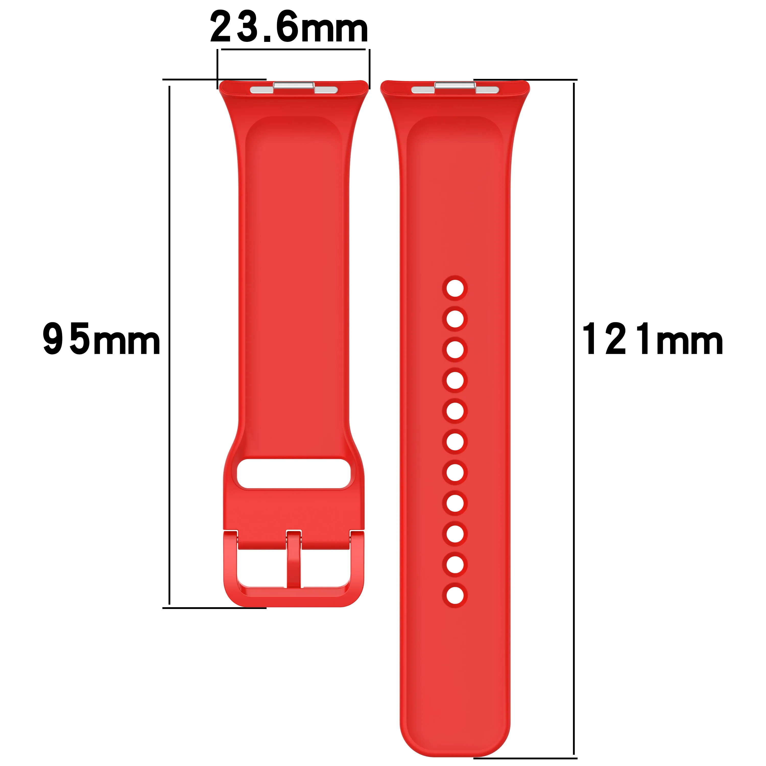Silicone Sport Wristband and Case Set