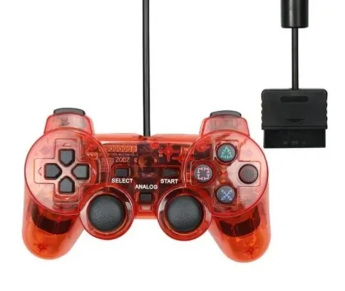 وحدة تحكم سلكية لجهاز تحكم سوني PS2 Gampad عن بعد...