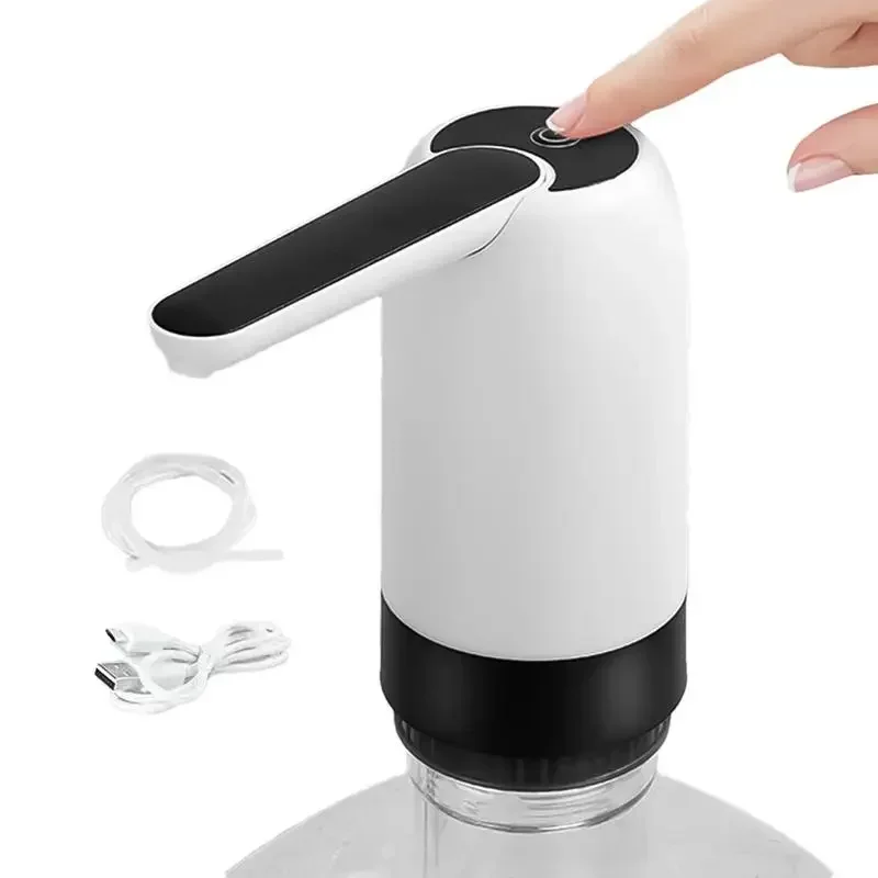 Water Dispenser Bottle Pump, Electric Water Pump Automatic Switch Water Dispenser Portable USB Charging DrinkingWaterDispenser 2