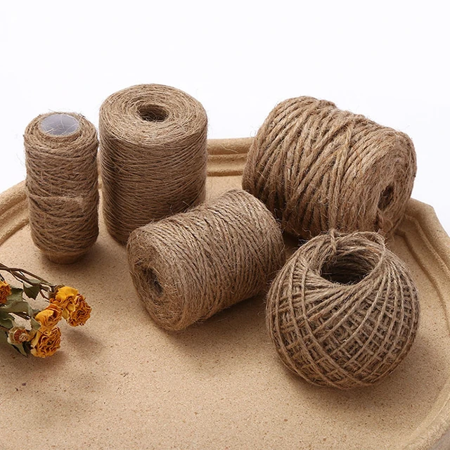 1 Mm Natural Brown Jute Twine Jute Rope Jute Burlap Gift for Christmas Home  Decor Vintage Jute String Jute Macrame 