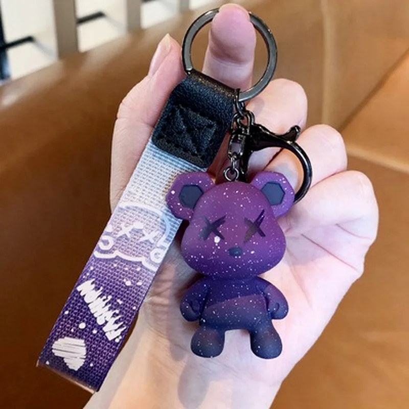 Fashion Bear Keychain Animal Charm Resin Dolls Toys DIY Jewelry Making  Craft Women Bag Car Mobile Phone Accessories Friend Gift - AliExpress