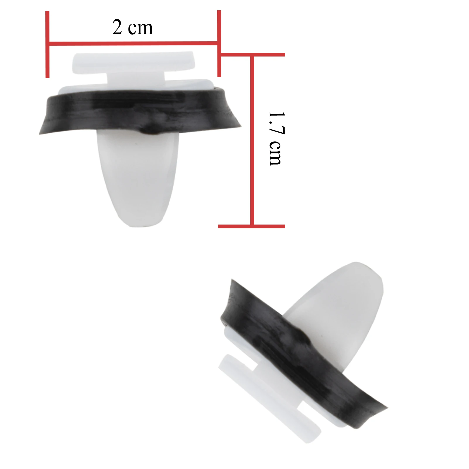 50/100 PCS 릴레이 외부 측면 몰딩 Citroen JUMPER Fiat Ducato Peugeot Boxer 용 하부 플라스틱 자동차 도어 트림 패널 클립 키트