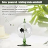 Green Solar Power Radiometer Crookes Solar Energy Spinning Vanes Windmill Gift Home Desk Decoration 3