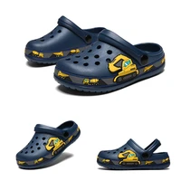 Kids Unicorn Dinosaur Garden Shoes Beach Flat Slippers Sandals Baby Outdoor Anti Skid Slipper Summer Hole Quick Drying Shoes 4