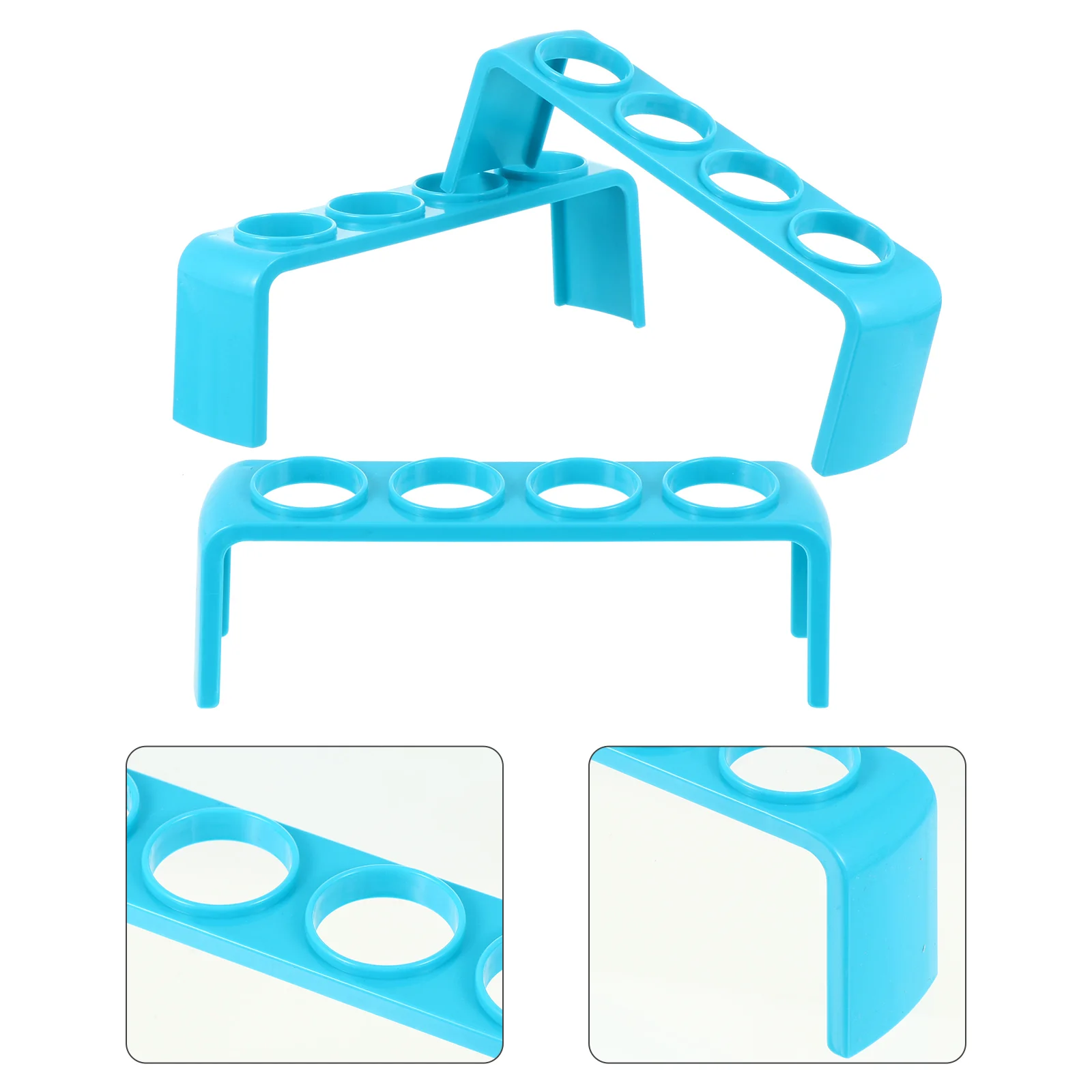 

3 PCS Toys Children’ Tube Rack Storage Shelf Holding Tubular Holder for Organizer