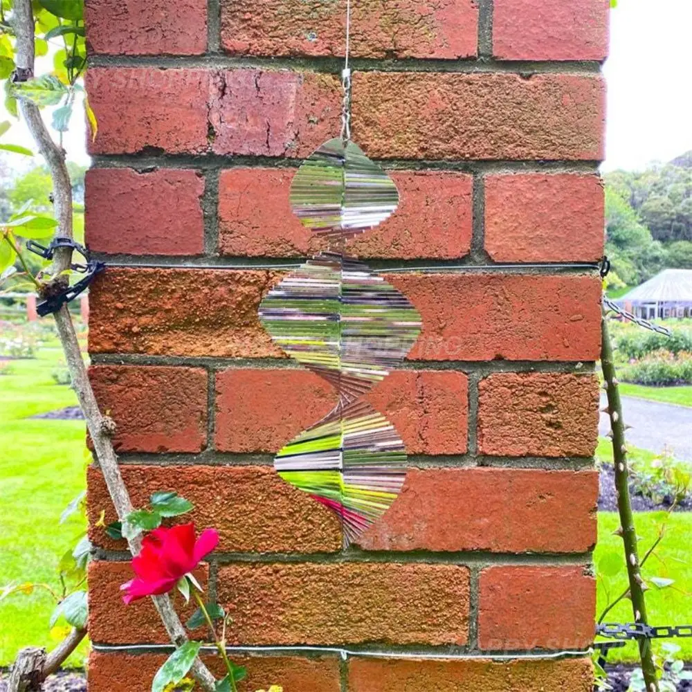 

Hanging Bell Silver Hanging Decoration Not Easy To Corrode Thick Texture Not Easy To Break Garden Decoration Wind Chimes Metal