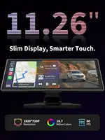 Srnubi 10.26/11.26" Caméra de tableau de bord Android Auto Carplay 4K avec enregistreur vidéo de conduite et navigation GPS 2