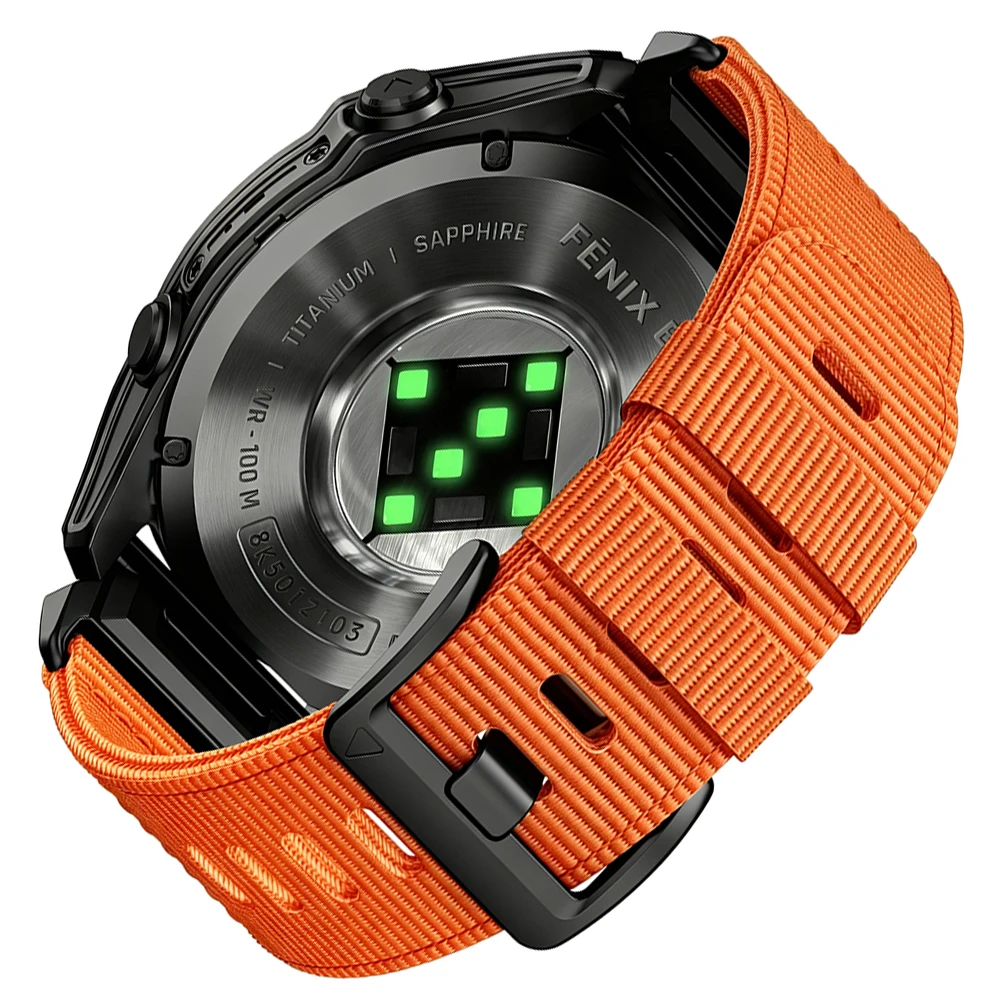 Breathable Nylon Sport Strap, QuickFit 26mm/22mm