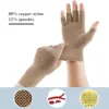 1 Pair Arthritis Gloves Compression Gloves Hand Wrist Support Pain Relief Arthritis Fingerless Glove for Hands Finger Joint 6