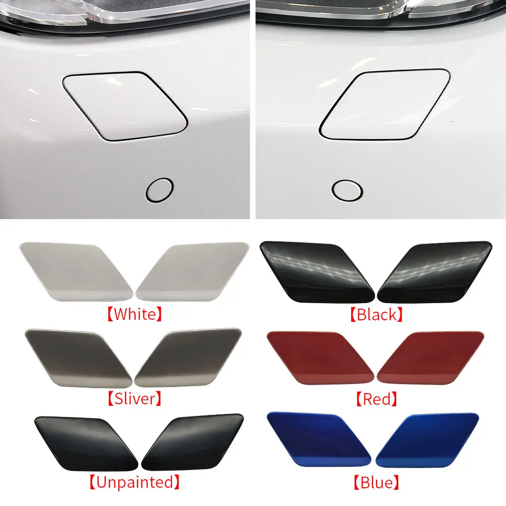 Car Front Bumper Headlight Washer Spray Nozzle Jet Cover Cap For BMW 3 Series 318 320 323 325 330 335 51117293031 For F30 F31