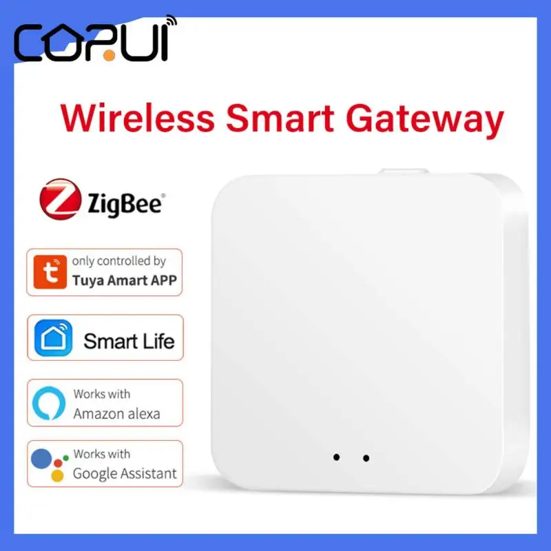 

CORUI Tuya Zigbee Bridge Gateway Hub Remote Control Smart Home Works With Smart Life APP And Alexa Google Home Assistant