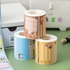 256 Sheets Cartoons Sticky Notes Pads Kids Stationery Paper Stickers Posted It Memo Pull-out Notepad Notebook Message Sticker 4