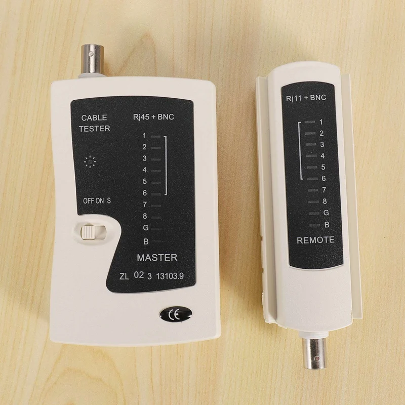 Network Cable Ethernet Tester LAN RJ45 BNC Test Tool Coax Signal Lan Tester