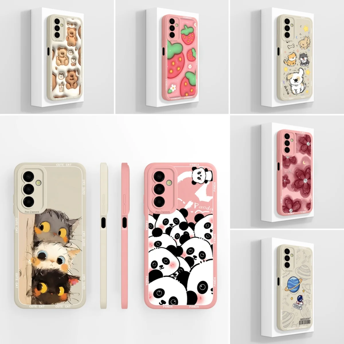 Chubby Panda Liquid Silicone Anti-Drop Durable Phone Case