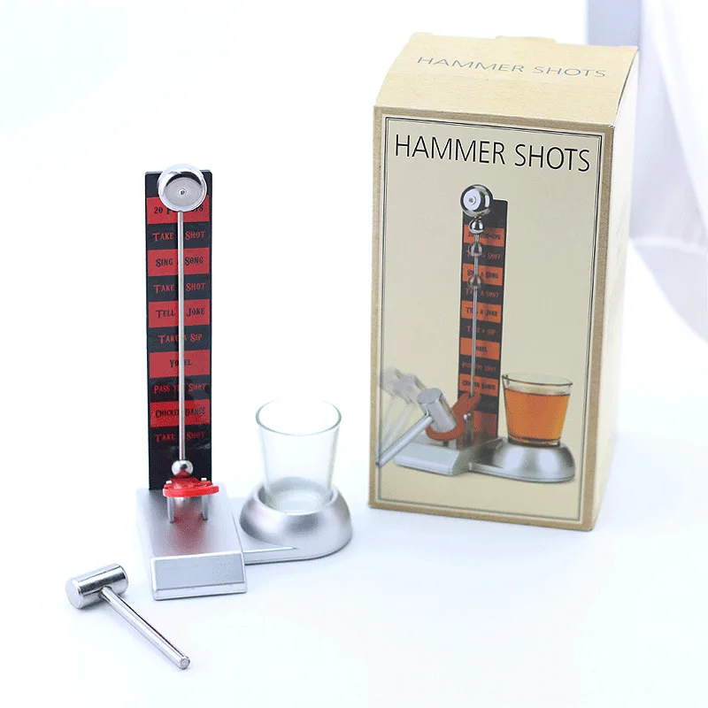 

HAMMER SHOTS Drinking Game Bar Night COFFEE Funny PARTY GAMES Props Tools