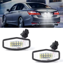 

3W Xenon White OEM-Fit LED License Plate Light For Acura MDX RL TL TSX ILX For Honda Civic Accord Odyssey License Plate Lights