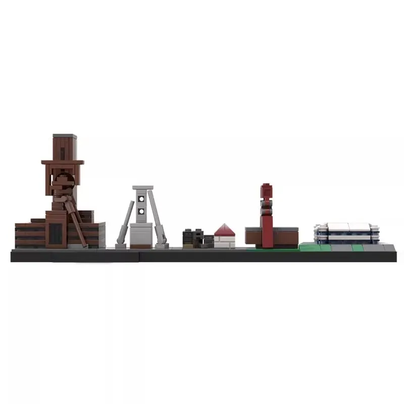 Landmark Architecture Germany Industrial City Building Blocks Toy_voghion.com