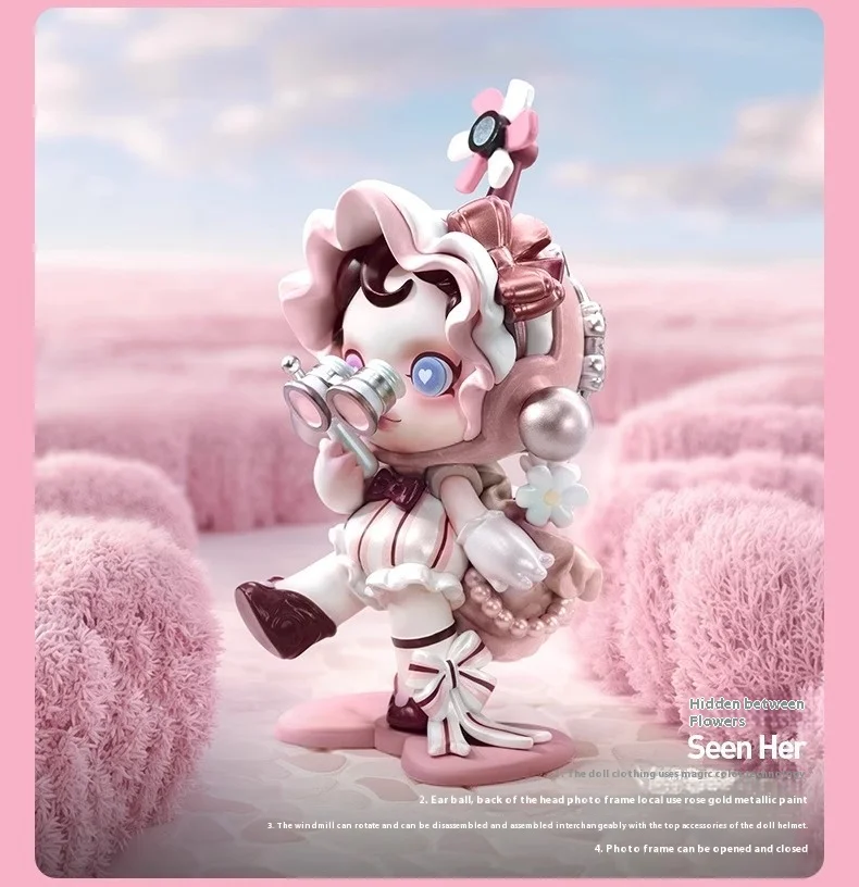 New Pop Mart Finding Mokoko Series Blind Box Mystery Box Guess Bag Toys Doll Cute Anime Figure Desktop Ornaments Collection Gift