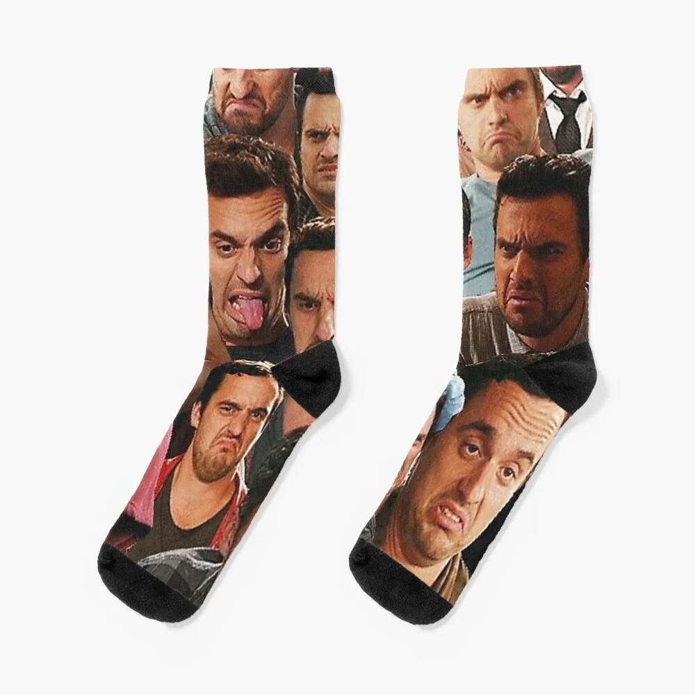 

New Girl - Nick Miller Socks Wholesale christmass gift tennis aesthetic Socks Ladies Men's