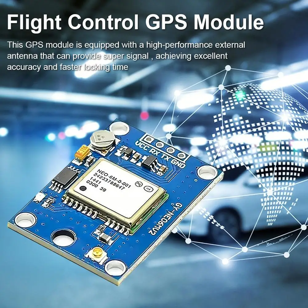 NEO-6M NEO-7M NEO-8M 비행 제어 GPS 모듈, 다용도 GPS 수신기 모듈, 세라믹 안테나 모듈 세라믹 칩