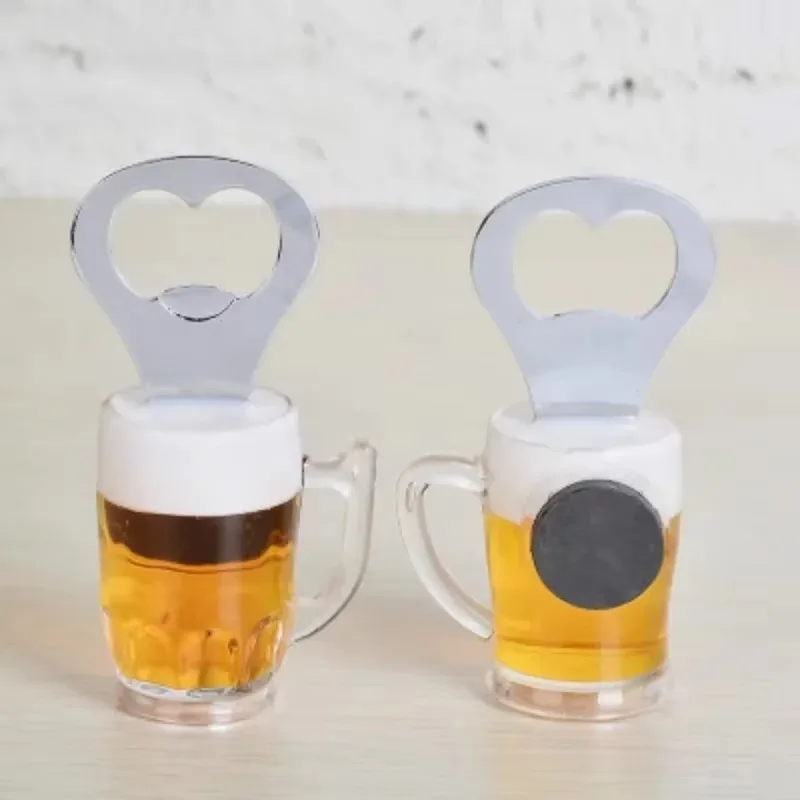 Openers Wine Accessories Beer Bottle Opener Creative Practical Stainless Steel Magnets Home Portable Small Tools
