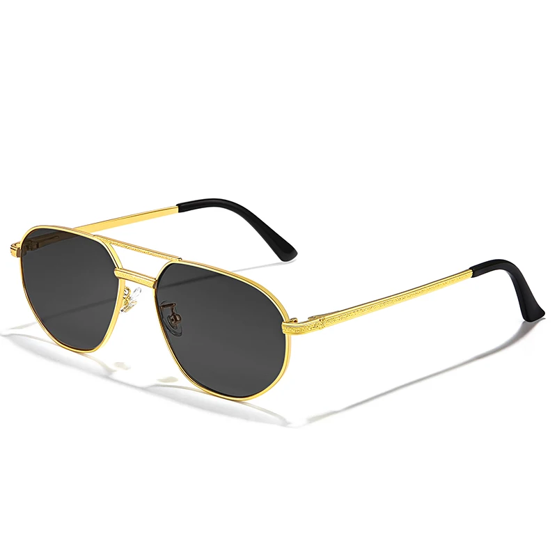 Retro Pilot Sunglasses Women Men Driving Glasses Vintage 70s Sunglasses  Oversized Square Glasses Yellow Lens Oculos De Sol Uv400