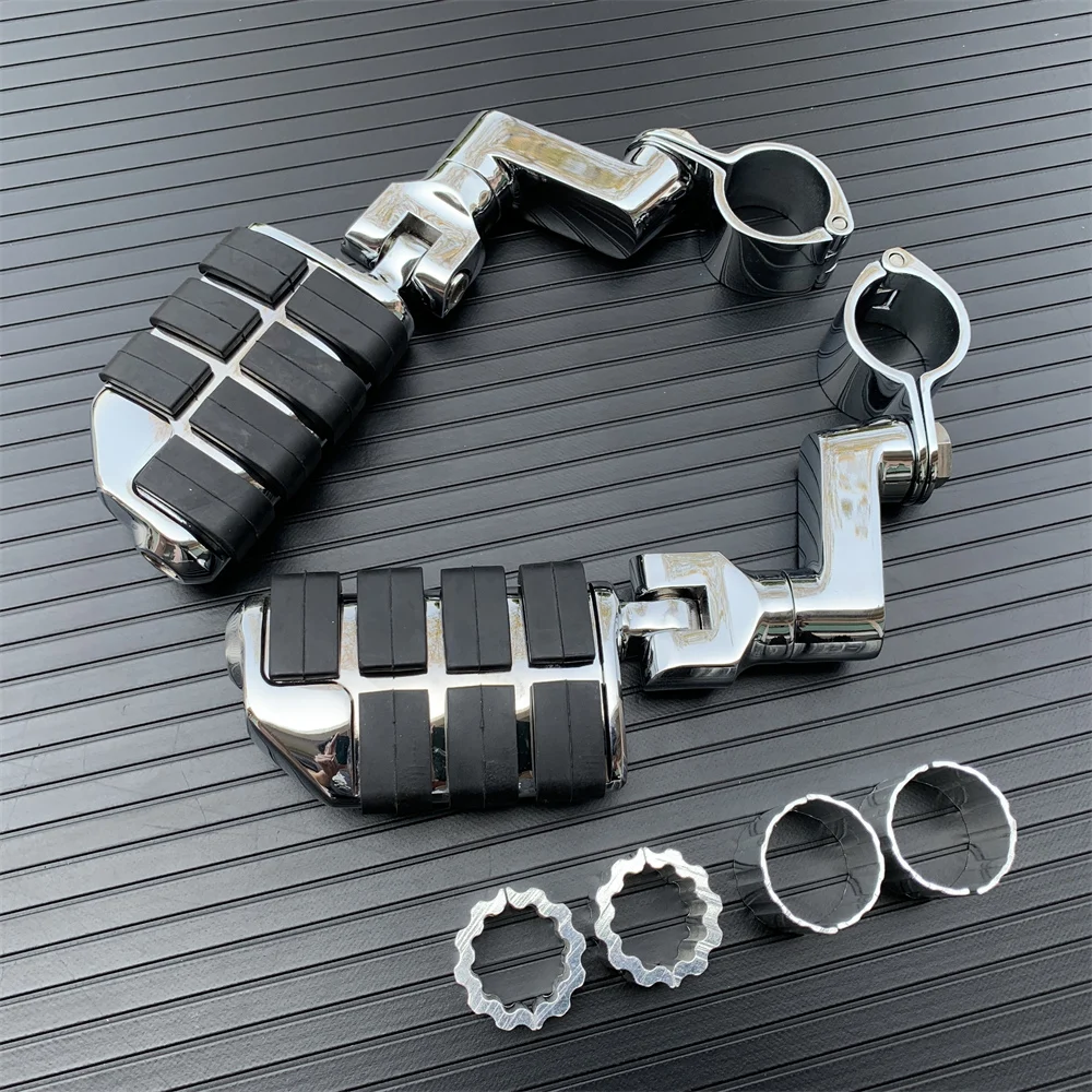 Motorcycle Highway Front Foot Rest Foot pegs For Honda GoldWing GL1800 GL1500 GL1100 GL1200 22mm