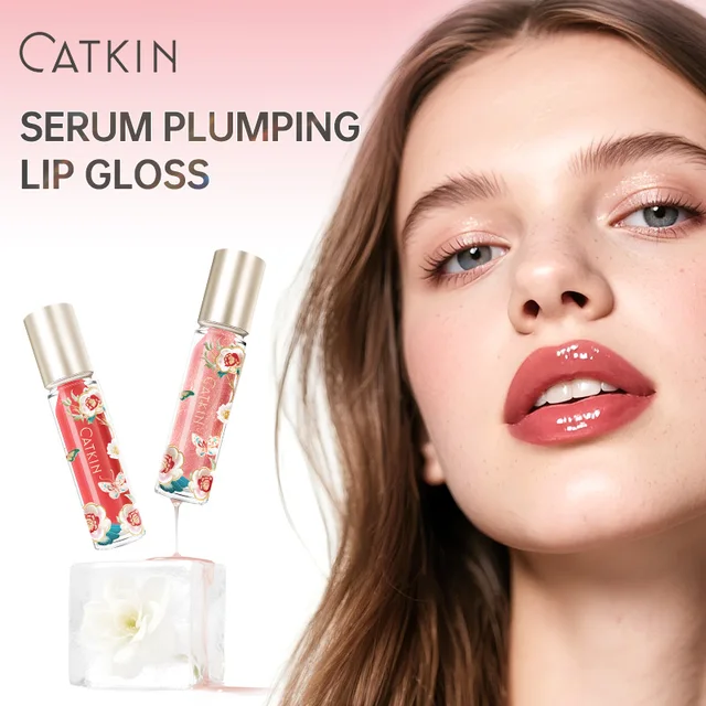 CATKIN Lip Essence Lipstick Lip Glaze Mirror Water Gloss Lip Gloss Moisturizing Glass Dudu Lip Lotion Lip Gloss