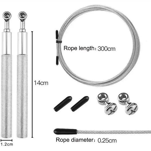 Crossfit Jump Rope Professional Speed Bearing Skipping Fitness Workout Training Equipement MMA Boxing Home Exercise 4