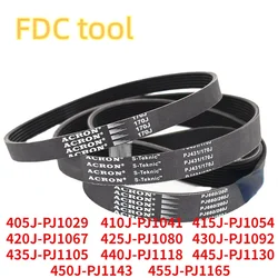 Ribbed Belt for Sports Equipment and Exercise Machines
