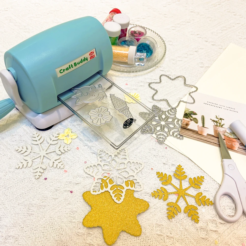5 Colors Die Cutting Embossing Machine Scrapbooking Cutter Paper Card Cutting Embossing Machine Hand DIY Craft Buddy For Paper Cutter Diy Die Cut Machine