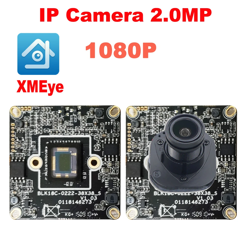 Xmeye Camera Ip Module 2.0MP 1080P Hi3516 Surveillance Security Camera